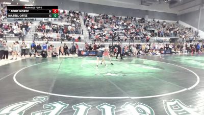 U23 Women - 53 lbs Champ. Round 2 - Addie Morse, OK vs Isabell Ortiz, KS