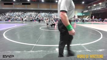 46 lbs Consi Of 4 - Logan Le, Rancho Bernardo Wrestling Club (RBWC) vs Camilo Almaraz, Shootbox