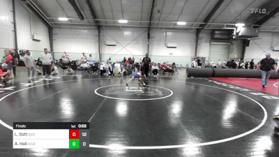 55 lbs Final - Liam Gatt, Social Circle USA Takedown vs Amazin' Hall, Athens Christian Wrestling