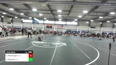 54 lbs Consolation - Deklan Mondragon, Ravage WC vs Alfie Steward, Dominate Club Wrestling