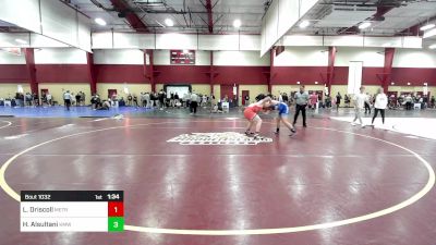 175 lbs Quarterfinal - Luke Driscoll, MetroWest United vs Harith Alsultani, KRAZY Monkeys