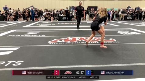 Reese Smiling vs Chloe Johnston 2025 ADCC Orlando Open/Youth Trials