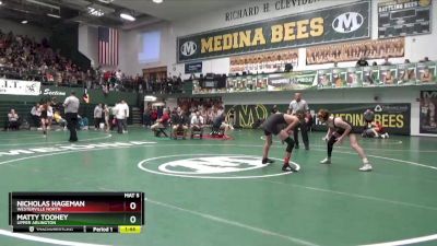 120 lbs Champ. Round 1 - Matty Toohey, Upper Arlington vs Nicholas Hageman, Westerville North