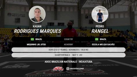PEDRO RANGEL vs Kauan Rodrigues Marques 2025 ADCC Brazilian Nationals