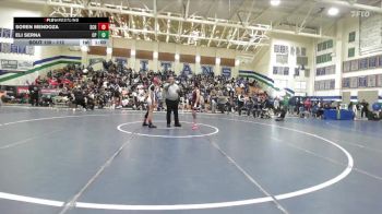 112 lbs Cons. Round 1 - Soren Mendoza, Scripps Ranch vs Eli Serna, Castle Park