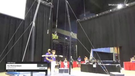KJ Richardson - Still Rings, Gymkhana IL - 2021 USA Gymnastics Development Program National Championships