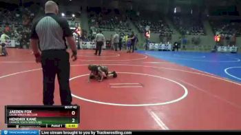 37 lbs Semifinal - Jaeden Fox, Cache Wrestling Club vs Hendrix Kane, Cashion Youth Wrestling