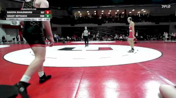 165 lbs Quarterfinals (8 Team) - KYLE HARRALL, HINTON vs Jack Trantham, PAWNEE