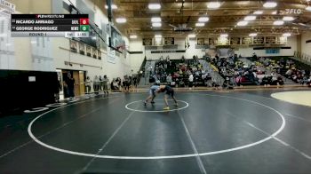 132 lbs Round 1 - George Rodriguez, Carrollton Newman Smith vs Ricardo Arriago, Dallas Skyline