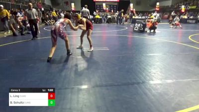 118 lbs Consy 3 - Lilliana Ling, Cumberland Valley vs Brooke Schultz, Cumberland Valley