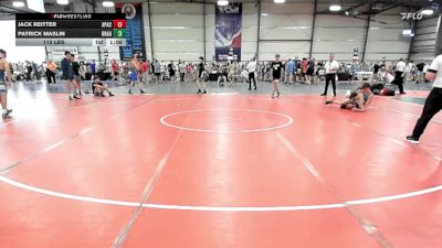 113 lbs Rr Rnd 2 - Jack Reitter, Apache Blue vs Patrick Maslin, Brady Strong