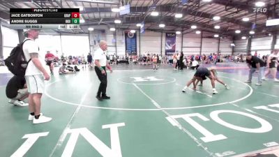 120 lbs Rr Rnd 2 - Jace Gatbonton, Grapplers Garage vs Andre Suggs, Indiana Outlaws Orange