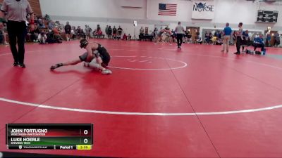 Elite 133 lbs Champ. Round 2 - Luke Hoerle, Stevens Tech vs John Fortugno, Wisconsin-Whitewater