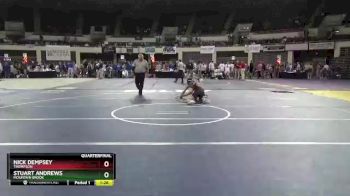 132 lbs Quarterfinal - Nick Dempsey, Thompson vs Stuart Andrews, Mountain Brook