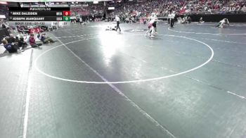 D1-132 lbs Cons. Semi - Joseph Jeanquart, Luxemburg-Casco vs Mike Daleiden, Menomonee Falls