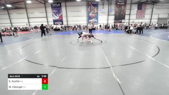 160 lbs Round Of 64 - Sawyer Ayotte, MA vs Maxx Fesinger, NY