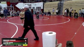 58-60 lbs Round 3 - Hunter White, Indian Creek WC vs Desmond Morand, Springville
