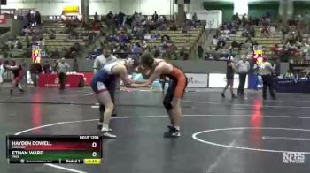 A 182 lbs Cons. Round 2 - Ethan Ward, Page vs Hayden Dowell, Cascade