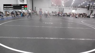 157 lbs Round 1 (6 Team) - Nick Flaherty, Savage WA Nightmares vs Sam Soeffing, Kraken Blue