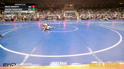 61 lbs Round Of 32 - Reace Negrette, Maize vs Walton Fridolfson, BTWC