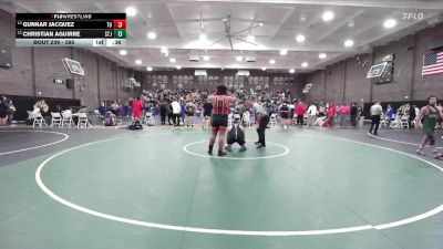 285 lbs Cons. Round 1 - Christian Aguirre, St. Joseph vs Gunnar Jacquez, Tulare Union