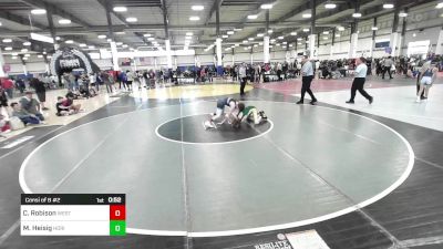 102 lbs Consi Of 8 #2 - Corbyn Robison, Westlake WC vs Mason Heisig, Horizon