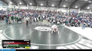 126 lbs Semifinal - Parker Ballantyne, Westlake vs Porter Olson, Spanish Fork