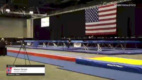 Mason Sargel - Tumbling, Integrity Athletics - 2021 USA Gymnastics Championships