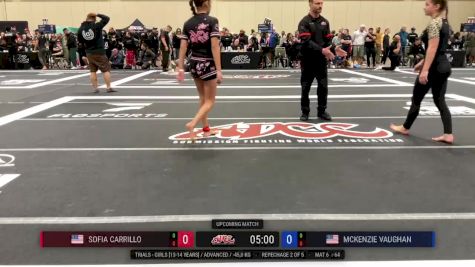 Sofia Carrillo vs Mckenzie Vaughan 2025 ADCC Orlando Open/Youth Trials