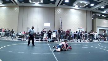 100 lbs Rr Rnd 2 - Zayden Taylor, Red Wave WC vs Gunner Leipard, Legends Of Gold LV