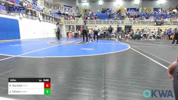 52 lbs Consi Of 4 - Kaiden Burdick, Wolfpak Wrestling vs Jagger Edison, Saints Youth Wrestling Club