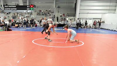 160 lbs Rr Rnd 1 - Kile Hartman, BC Predators - HSB vs Austin Saffer, Botetourt Training Center - HSB