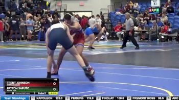165 lbs Cons. Round 5 - Payton Saputo, NAPOLEON vs Trent Johnson, PATRICK HENRY