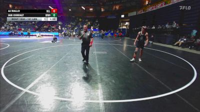 141 lbs Consi Of 8 #2 - Aj Rallo, Bellarmine vs Ian Oswalt, Brown