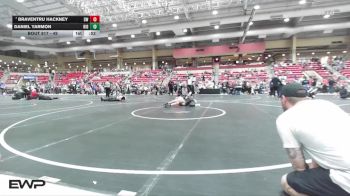 49 lbs Champ. Round 2 - BravenTru Hackney, Derby WC vs Daniel Yarmon, Ridge