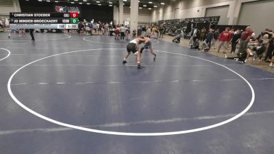 165 lbs Semis - JD Minder-Broeckaert, Victory School Of Wrestling vs Christian Stoeber, California