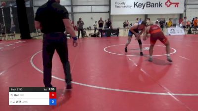 86 kg Consi Of 32 #2 - Dayton Hall, PSF Wrestling vs Jack Wilt, Lvwc