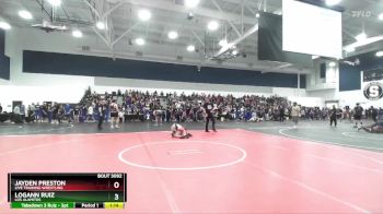 120 lbs Champ. Round 2 - Jayden Preston, Live Training Wrestling vs Logann Ruiz, Los Alamitos