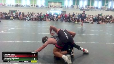 157 lbs Round 3 (6 Team) - Julian Bell, Pasco Wolfpack vs Leonid Selmani, Bulldog WC