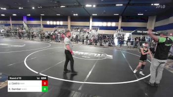 73 lbs Round Of 16 - Jeremiah-Roman Castro, Savage House WC vs Ezra Gamber, Shootbox WC