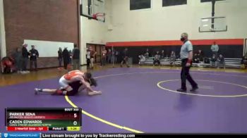 138 lbs Cons. Round 2 - Parker Sena, Arlington Heights (HERSEY) vs Caden Edwards, Carol Stream (GLENBARD NORTH)