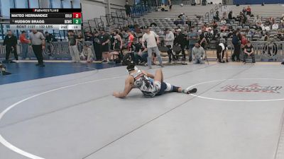 132 lbs Champ. Rd Of 32 - Hudson Bragg, Bear Cave Wrestling Club vs Mateo Hernandez, Colorado