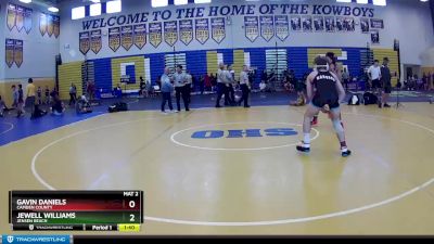 145 Gold Round 2 - Gavin Daniels, Camden County vs Jewell Williams, Jensen Beach