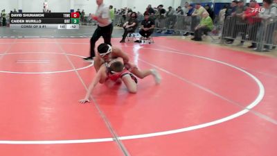 106 lbs Consi Of 8 #1 - David Shunamon, Tewksbury vs Caiden Murillo, Dirty Den WC