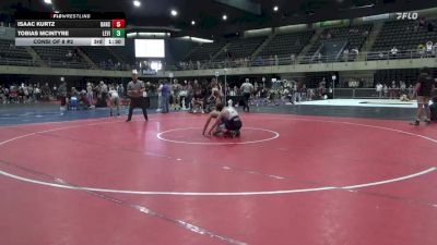 130 lbs Consi Of 8 #2 - Isaac Kurtz, Dansville vs Tobias McIntyre, Levittown