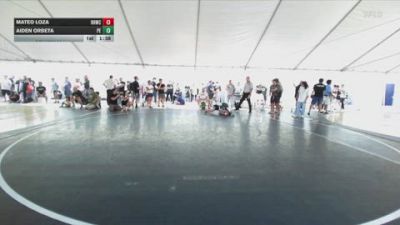 75 lbs Semifinal - Mateo Loza, Rough House Wrestling Club vs Aiden Orbeta, Poway Elite