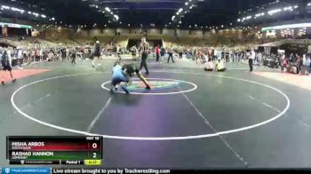 138 lbs Cons. Round 4 - Misha Arbos, South Dade vs Rashad Hannon, Somerset