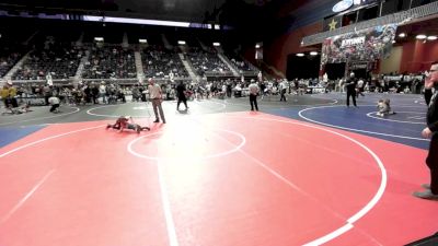 62 lbs Round Of 16 - Gatlin Steinseifer, Thorobred WC vs Uriah Uresk, Windy City WC