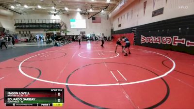 145-150 lbs Round 2 - Mason Lovell, Ralston Valley vs Eduardo Garibay, Northfield