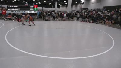 132 lbs Cons. Sub-rd Of 16 - Ethan Tran, Golden Bears Wrestling Club vs Jacob Ramsey, Union County Wrestling Club